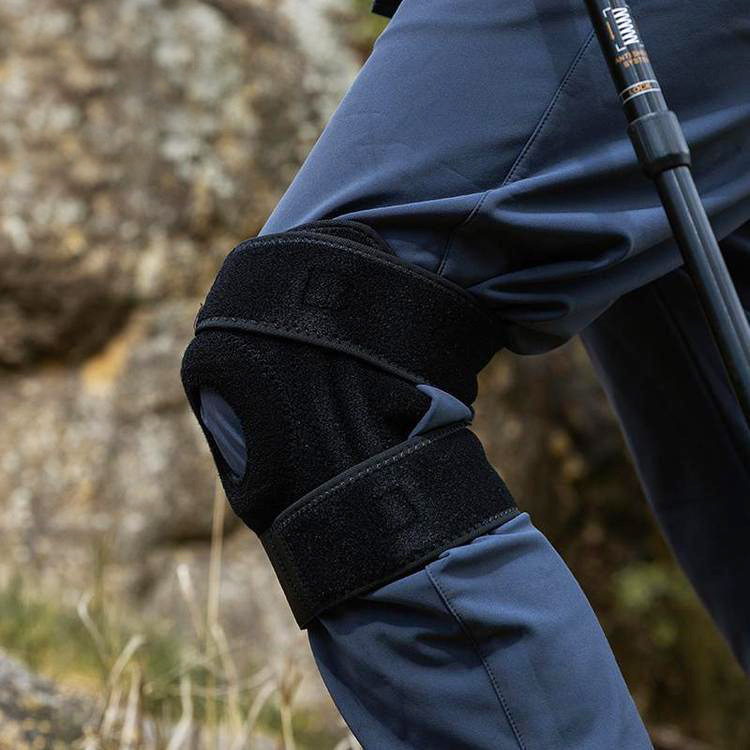 Elastični kaiš za koljeno s zaštitom – za outdoor trčanje i fitness, prozračan i protuklizan