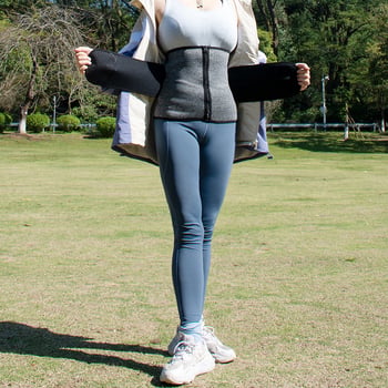Pojas za oblikovanje trbuha za fitness – visok pojas, kompresijski pojas za oblikovanje abdomena