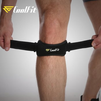 CoolFit zaštita koljena s kompresijom patelle za vanjsku vožnju bicikla, planinarenje i košarku