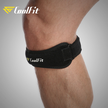 CoolFit zaštita koljena s kompresijom patelle za vanjsku vožnju bicikla, planinarenje i košarku