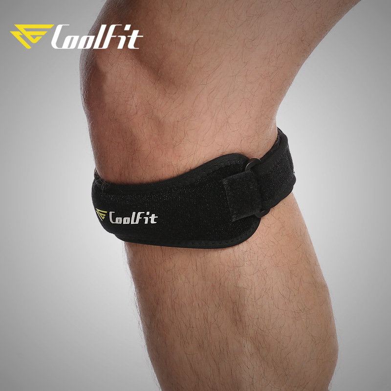 CoolFit zaštita koljena s kompresijom patelle za vanjsku vožnju bicikla, planinarenje i košarku