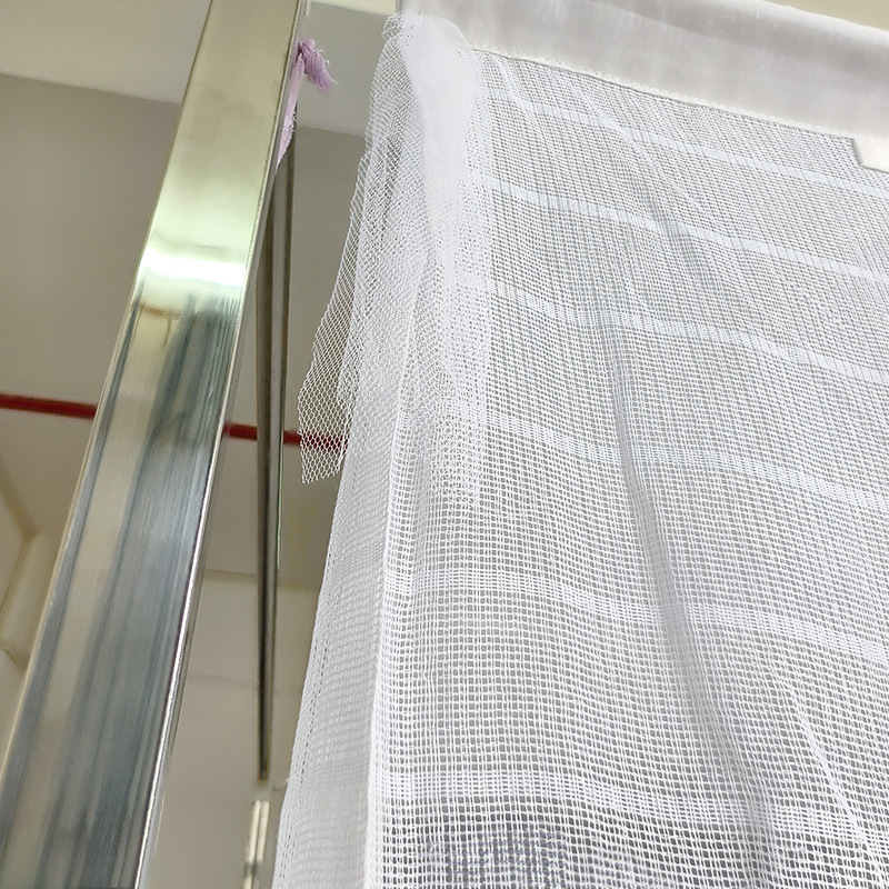 Mreža protiv komaraca za kućnu upotrebu, tkanina od 32 niti, twill, gusto pamuk vlakno, tradicionalno debela, s jednostrukim vratima