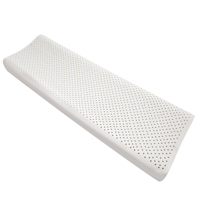 Prirodni lateks jastuk za parove s podrškom za vrat, dugi četverokutni jastuk, sadržaj lateksa 80–90%, težina 3–3,5 kg
