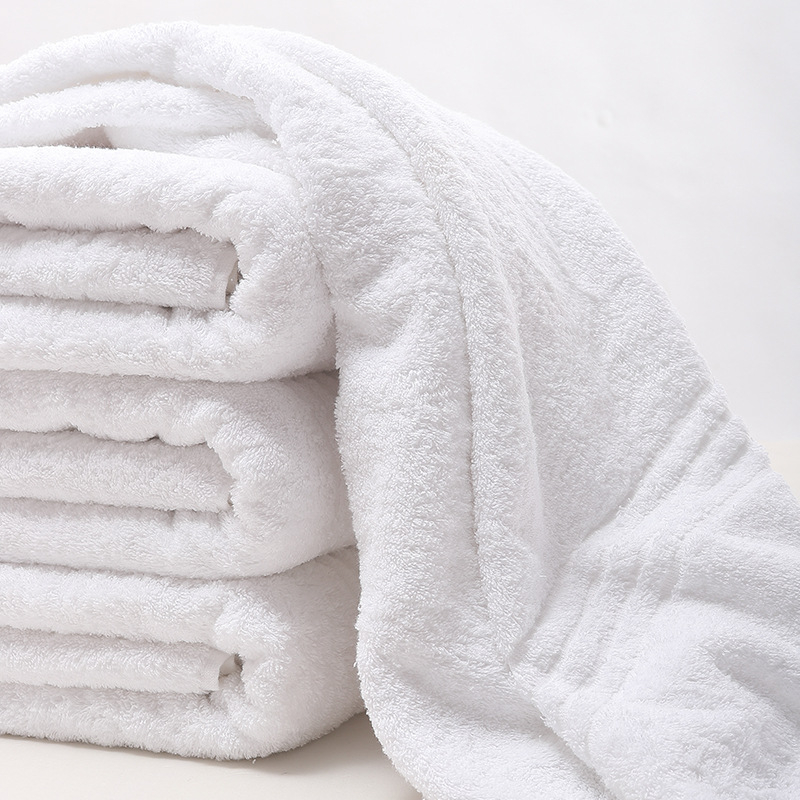 100% pamut hotel törölköző, fehér, vastag, négyszögletes, kiváló minőségű