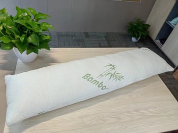 Jastuk za trudnice od bambusovih vlakana, prozračan materijal, punjenje od usitnjenog pamuka, podrška