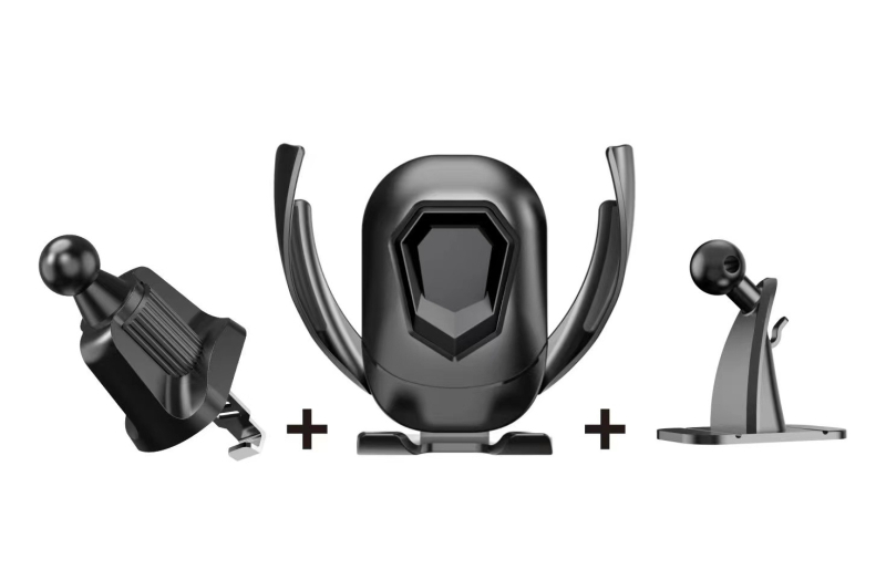 Držač za telefon u automobilu s gravitacijskim senzorom, na otvor ventilacije, trokutasti dizajn, model K595