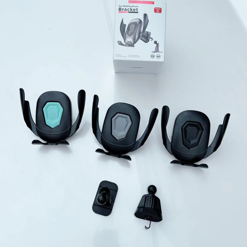 Držač za telefon u automobilu s gravitacijskim senzorom, na otvor ventilacije, trokutasti dizajn, model K595