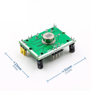 HC-SR501 PIR modul s pyroelektričnim senzorom, PCB zelena ili plava opcija