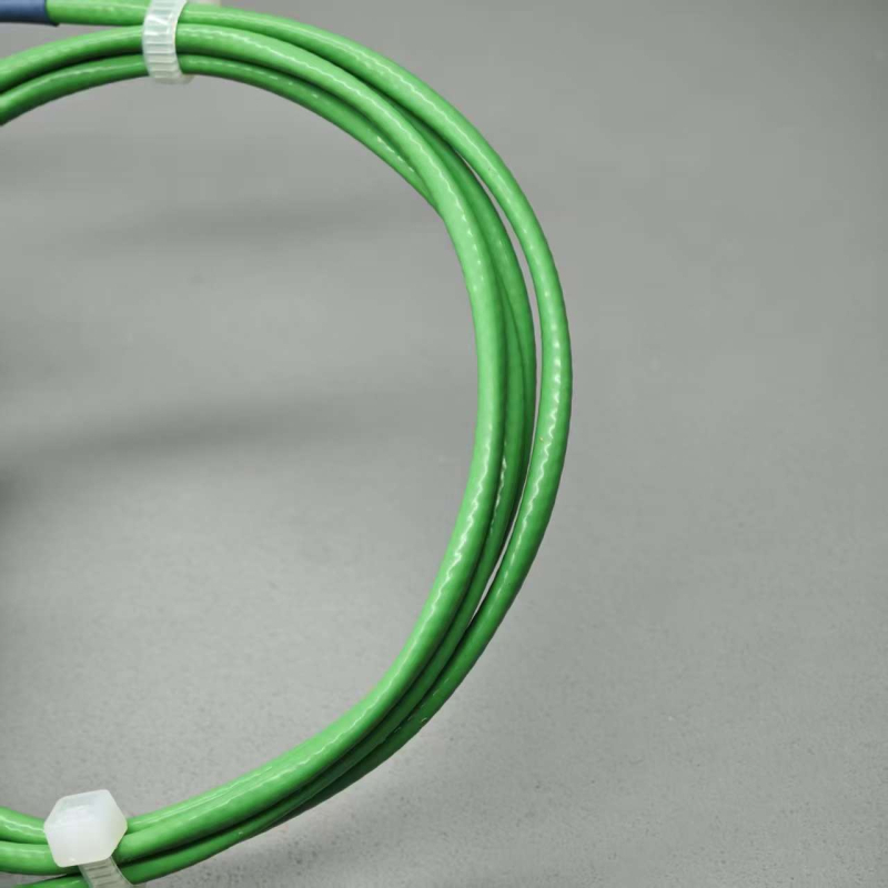 Shensitai K-tip termopar s nehrđavim kućištem, zeleni PTFE kabel, više boja za izbor, U-oblik priključak
