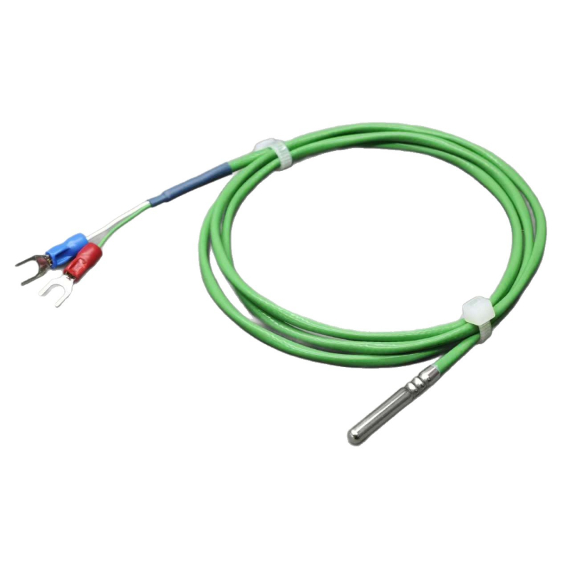Shensitai K-tip termopar s nehrđavim kućištem, zeleni PTFE kabel, više boja za izbor, U-oblik priključak