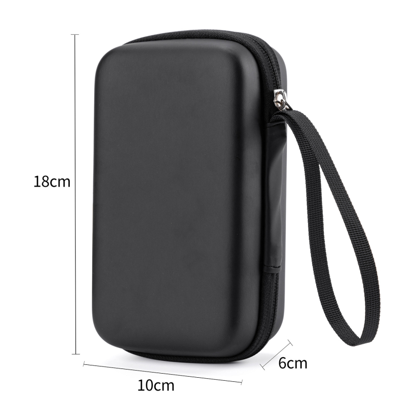 Eva kutija za kameru s tvrdim kućištem, prijenosni CCD organizator, dimenzije 18×10×6 cm, PU+ EVA velur površina