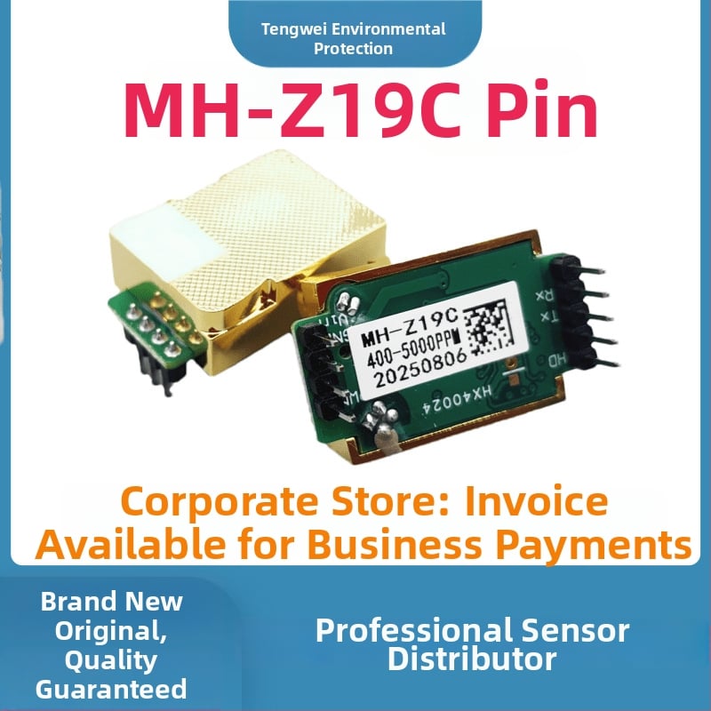 CO2 IR senzor MH-Z19C/MH-Z19B, 400–5000 ppm