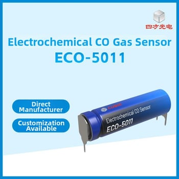 Elektrochemický CO senzor, batériové napájanie, vysoká presnosť detekcie s ekologickým elektrolytom