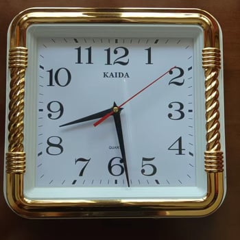 Keda pravokutni zidni sat, kvarc, za dnevni boravak i spavaću sobu, nordijski minimalistički stil