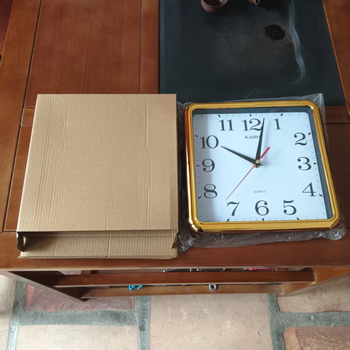 Keda pravokutni zidni sat, kvarc, za dnevni boravak i spavaću sobu, nordijski minimalistički stil