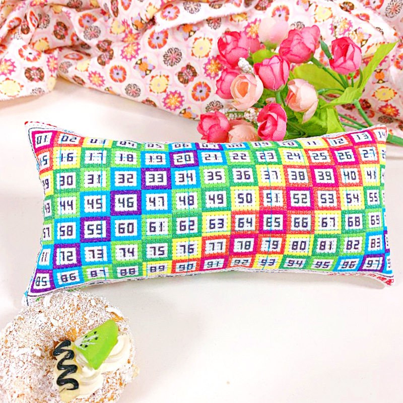 Set za cross-stitch s digitalnim dijeličem niti, torbica za igle s dugom i organizator za ručno izradu