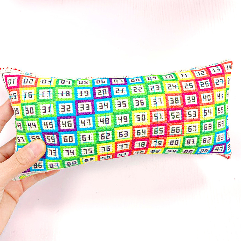 Set za cross-stitch s digitalnim dijeličem niti, torbica za igle s dugom i organizator za ručno izradu