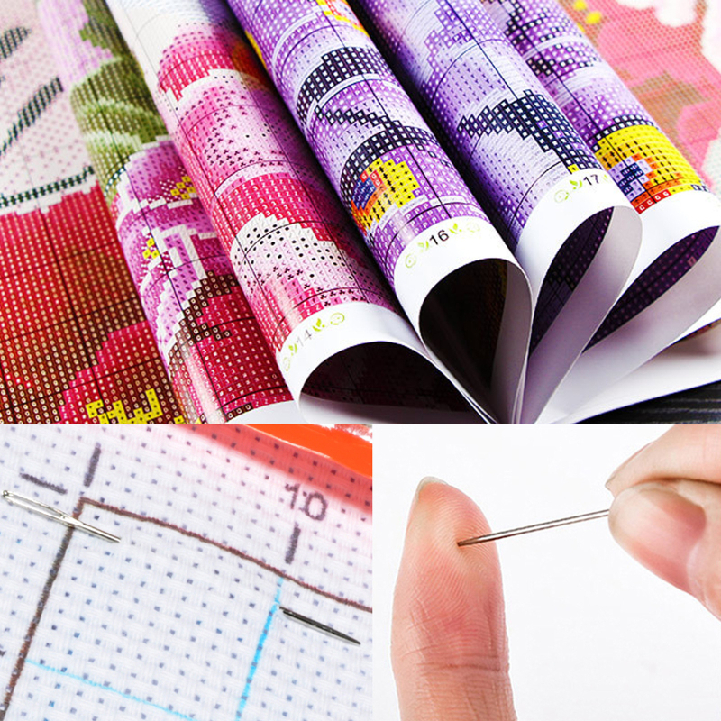 Križićno šivanje s pticama i cvijećem, novi minimalistički dizajn za dnevni boravak i hodnik, ručno izrađeno DIY, potpuno izvezena dekorativna slika