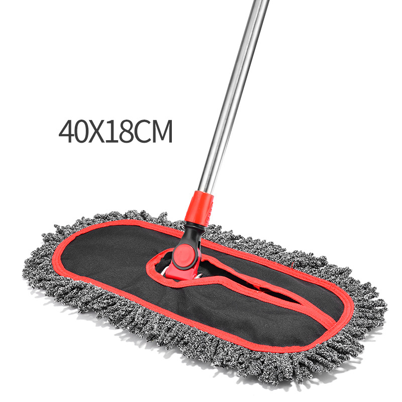 Visokokvalitetan sklopivi plosnati mop za kućnu upotrebu, veliki 90 cm mop za hotelsko čišćenje, mop od pamukog vlakna