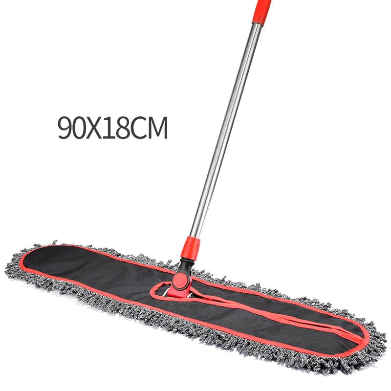 Visokokvalitetan sklopivi plosnati mop za kućnu upotrebu, veliki 90 cm mop za hotelsko čišćenje, mop od pamukog vlakna