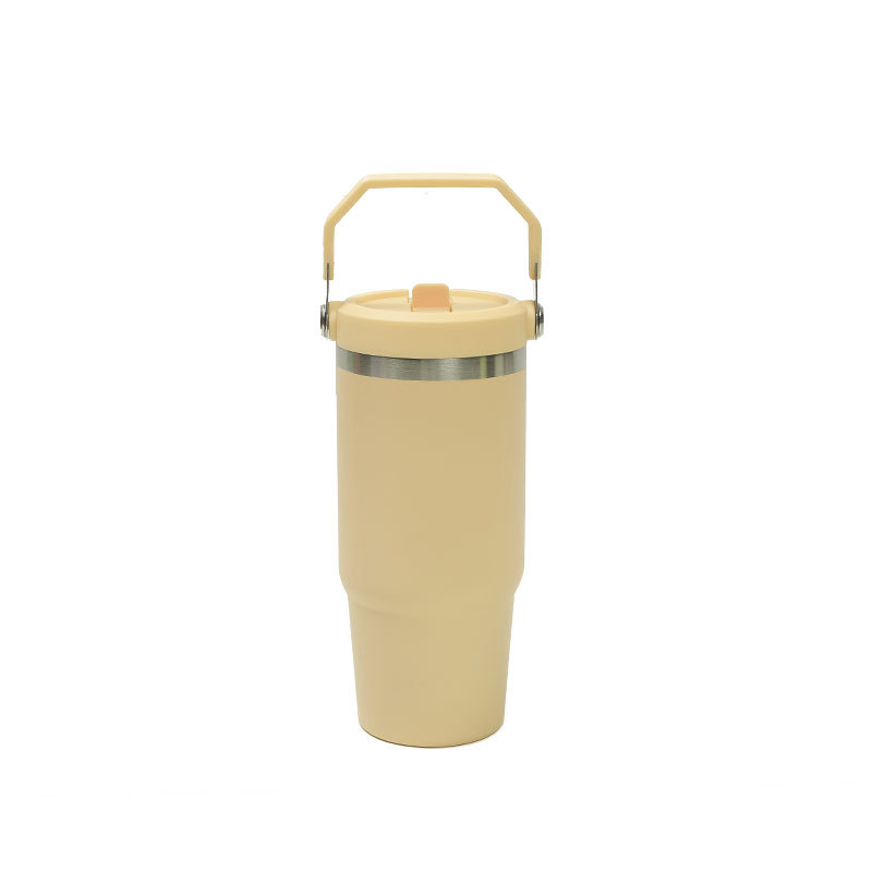 20oz ανοξείδωτο κύπελλο με λαβή, κενού μόνωσης, φορητό αθλητικό ποτήρι