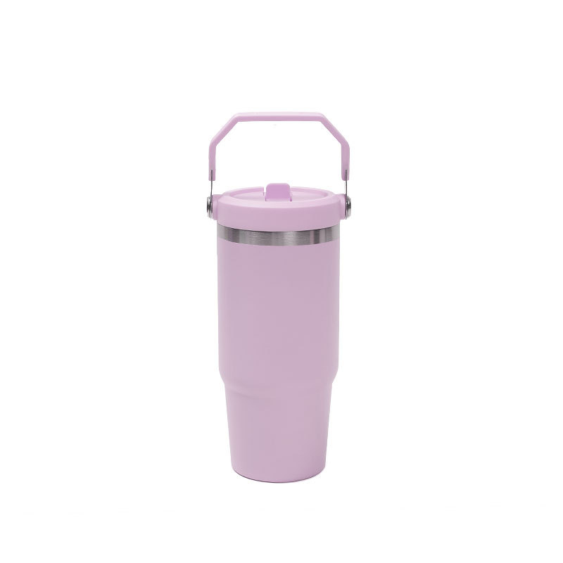 20oz ανοξείδωτο κύπελλο με λαβή, κενού μόνωσης, φορητό αθλητικό ποτήρι
