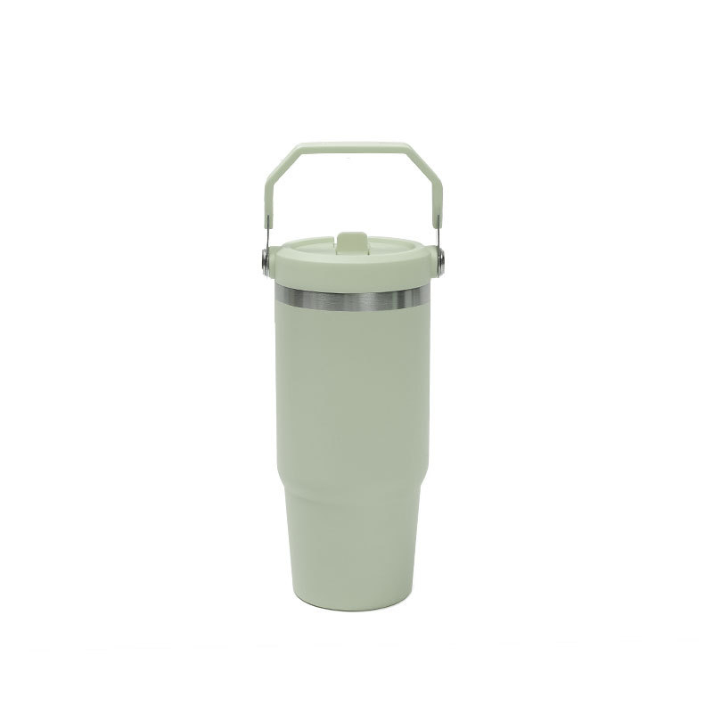20oz ανοξείδωτο κύπελλο με λαβή, κενού μόνωσης, φορητό αθλητικό ποτήρι