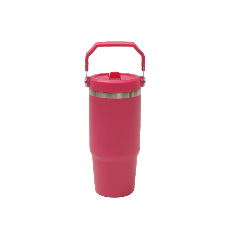 20oz ανοξείδωτο κύπελλο με λαβή, κενού μόνωσης, φορητό αθλητικό ποτήρι