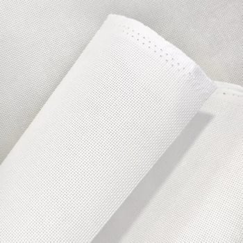 Platno za križni šav, 18-count, bijela, 100% pamuk