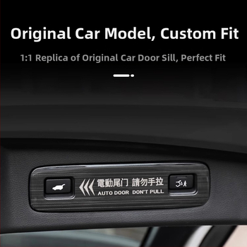 За Honda CR-V 2023 г. електрически багажник – предупредителен стикер за дръжката на багажника, декоративен автомобилен аксесоар