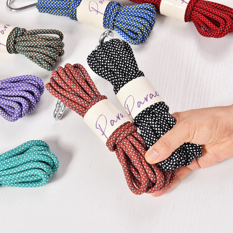 6 mm mrežasti paracord s metalnom kopčom i jezgrom, vanjski padobranski dodatak, privjesak za mobitel, 5 m poliester konopac