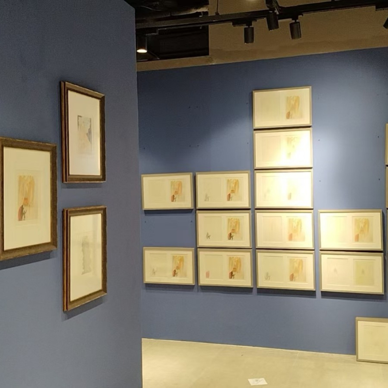 Προσαρμοσμένη βελούδινη ταπετσαρία τοίχου – εκτυπωμένο υφασμάτινο κάλυμμα τοίχου για εκθεσιακούς χώρους