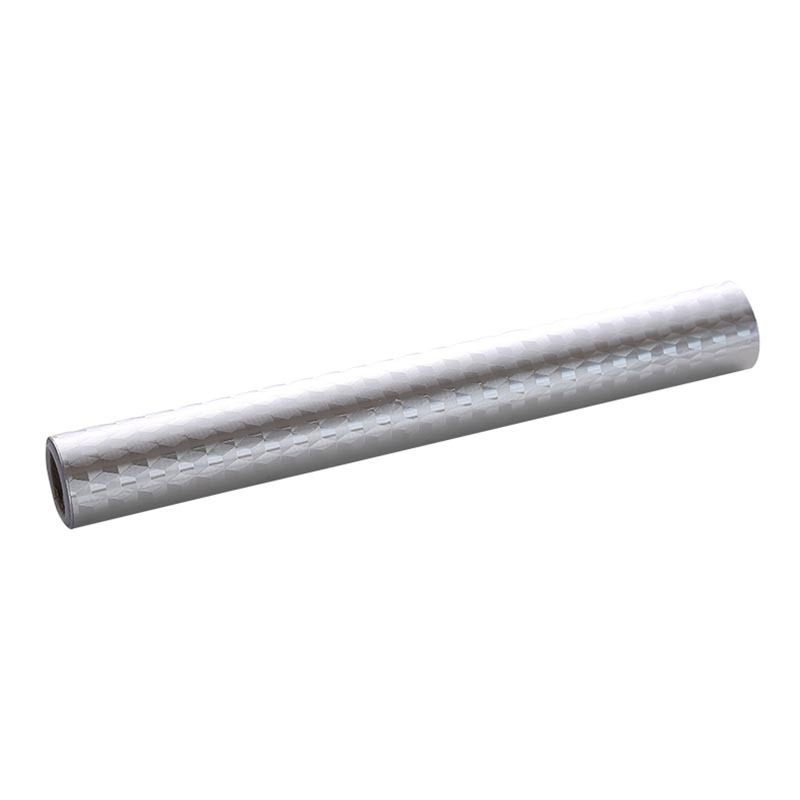 Naljepnica za zid od aluminijske folije za kuhinjske ormariće – otporna na masnoće i vlagu, vodootporna, samolijepljiva, minimalistički mrežasti dizajn, 1 kom.