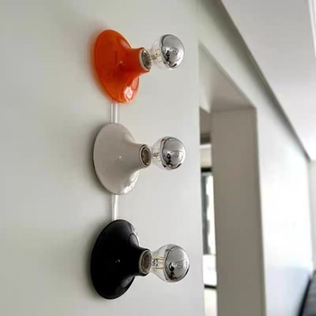 Jednostavna zidna lampa Bauhaus nordijski retro, nostalgični vintage za dnevni boravak, spavaću sobu i hodnik, višebojna dekorativna svjetiljka