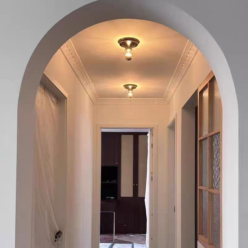 Jednostavna zidna lampa Bauhaus nordijski retro, nostalgični vintage za dnevni boravak, spavaću sobu i hodnik, višebojna dekorativna svjetiljka