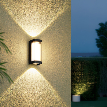 LED vanjska zidna svjetiljka, vodootporna, za vilu, dvorište i hodnik, moderan kineski stil