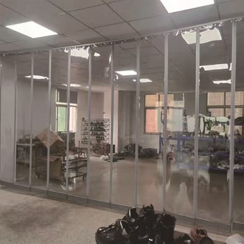 Magnetska PVC zavjesa za vrata – prozirna, protiv komaraca, pregradna zavjesa, otporna na vjetar, toplinska izolacija, zaštita od prašine, za jesen i zimu