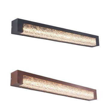 Aluminijsko vanjsko zidno svjetlo, IP54 vodootporno, za balkon, hodnik, terasu i stepenice