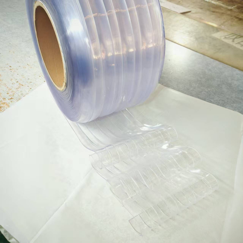 PVC zavjesa za vrata skladišta, prozirna, otporna na niske temperature do -20°C, protikomar i toplinska zavjesa, za hladnjače, cijela rolna