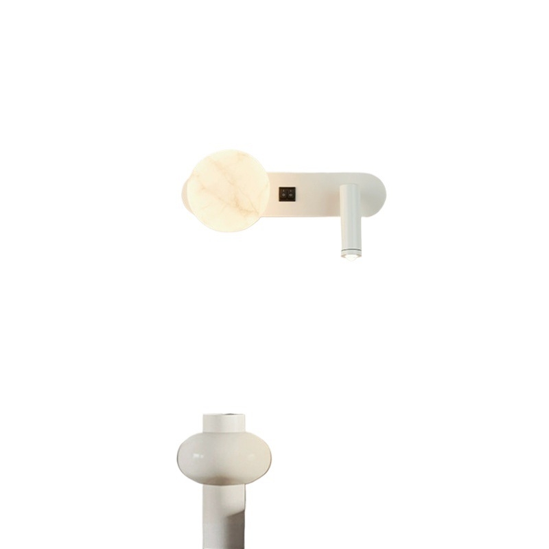 Zidna lampa za spavaću sobu u talijanskom minimalističkom stilu, okretna svjetiljka za čitanje pokraj kreveta