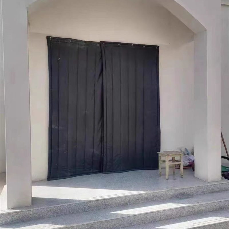 Zimska toplinsko-zvučna zavjesa za vrata, debela i vatrootporna, visokokvalitetna, za kućnu upotrebu, trgovine i skladišta.