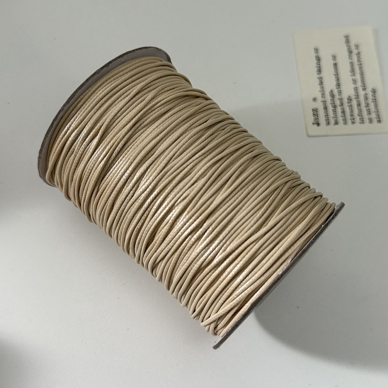 1 mm voskane niti, pleteni narukvica, šnura za torbu i ključeve, DIY nakit materijal