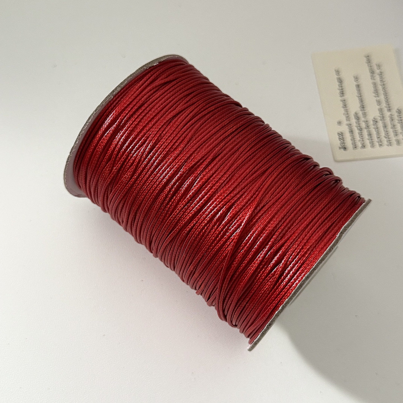 1 mm voskane niti, pleteni narukvica, šnura za torbu i ključeve, DIY nakit materijal