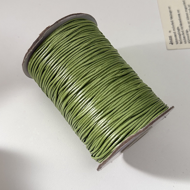 1 mm voskane niti, pleteni narukvica, šnura za torbu i ključeve, DIY nakit materijal