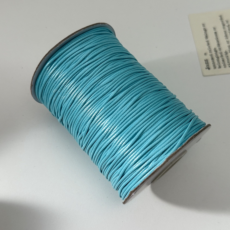 1 mm voskane niti, pleteni narukvica, šnura za torbu i ključeve, DIY nakit materijal