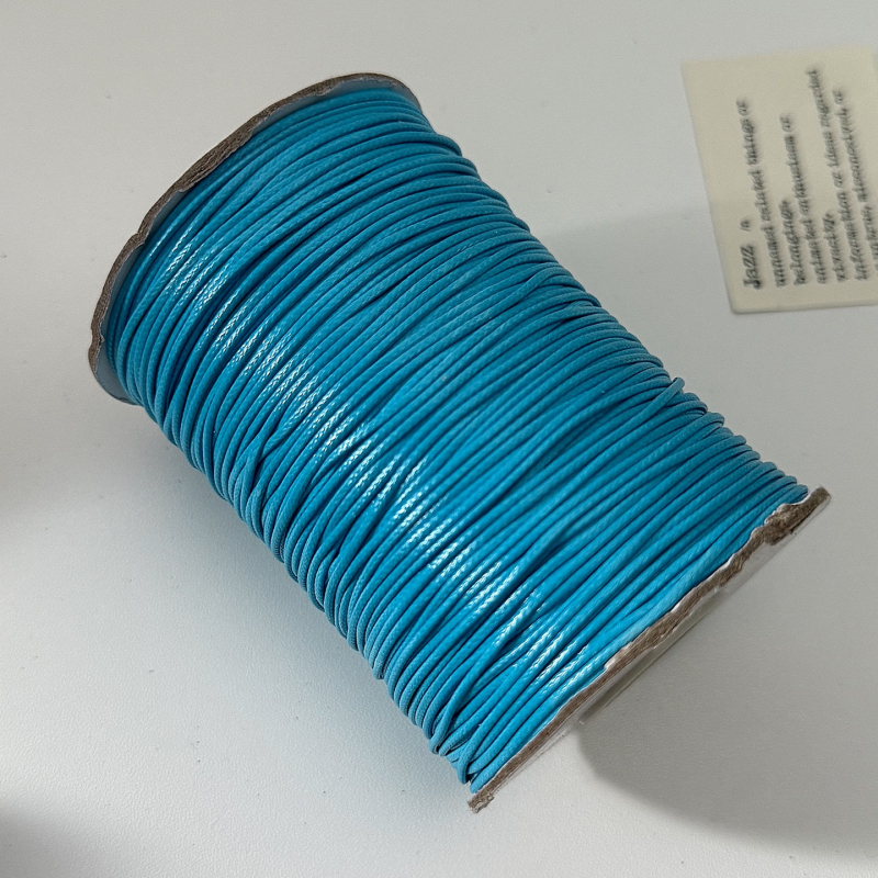 1 mm voskane niti, pleteni narukvica, šnura za torbu i ključeve, DIY nakit materijal