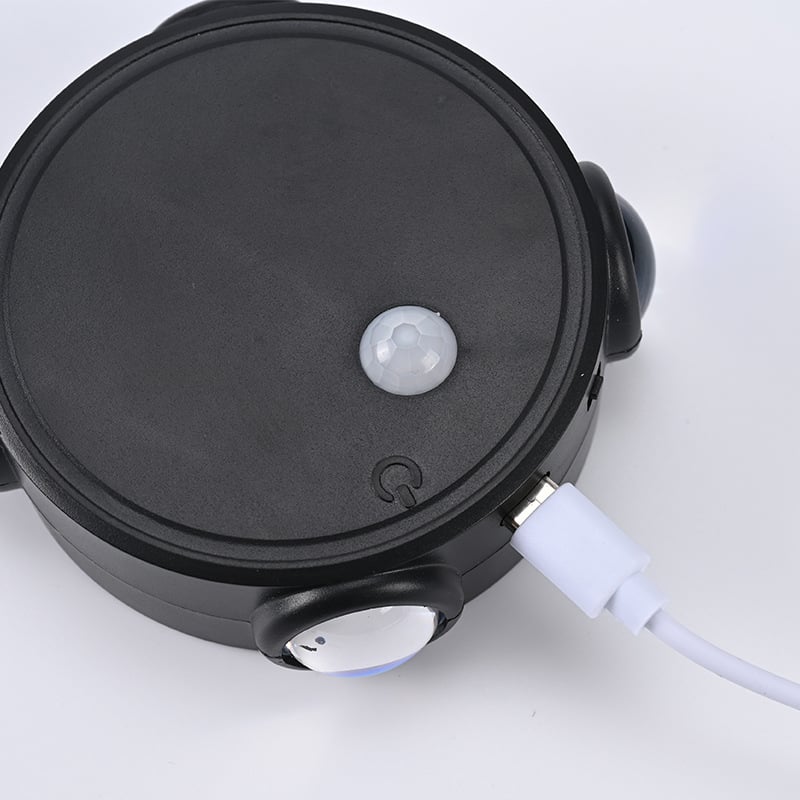 Cat-Eye senzorna zidna lampica s magnetskim držačem, USB napajanje, šarena noćna lampica
