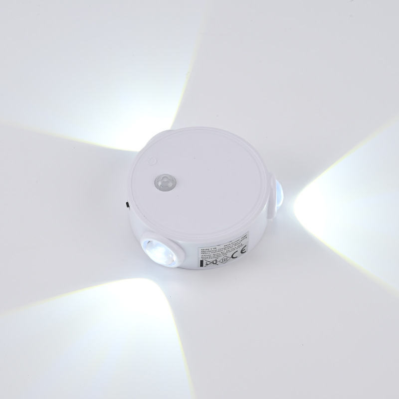 Cat-Eye senzorna zidna lampica s magnetskim držačem, USB napajanje, šarena noćna lampica