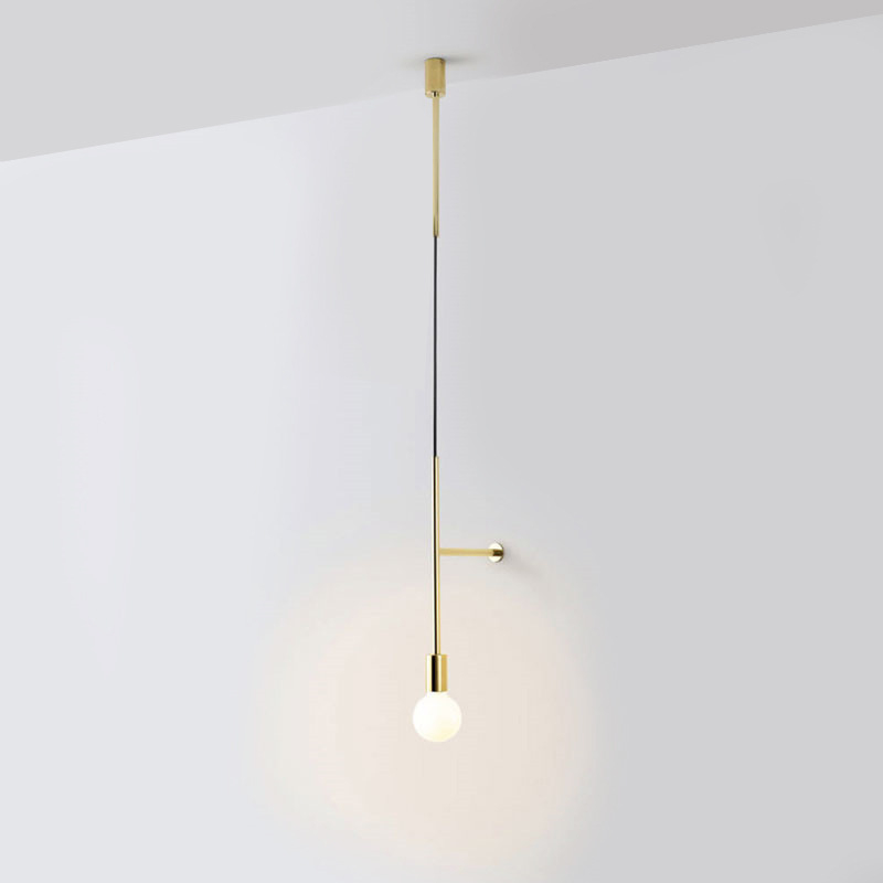 Minimalistična LED zidna svjetiljka s linearnim dizajnom za dnevni boravak i spavaću sobu