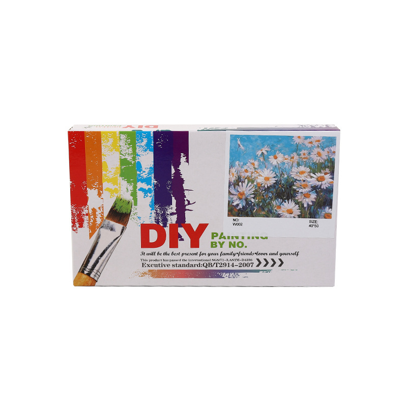 DIY цифрова маслена живопис — ръчно рисуван пейзаж, персонализирани стилове, 40x50 см